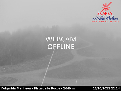 Webcam sulla PISTA delle ROCCE 2.240 metri - Folgarida Marilleva