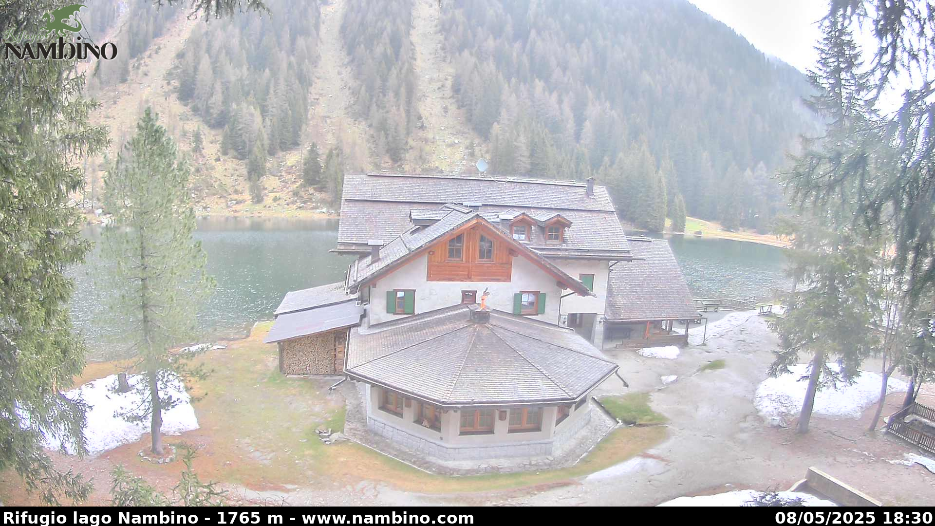 La webcam del Rifugio Nambino